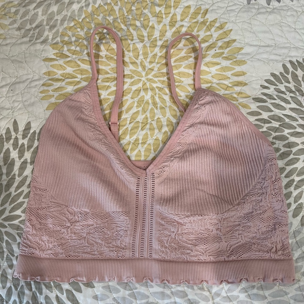 Pink bralet